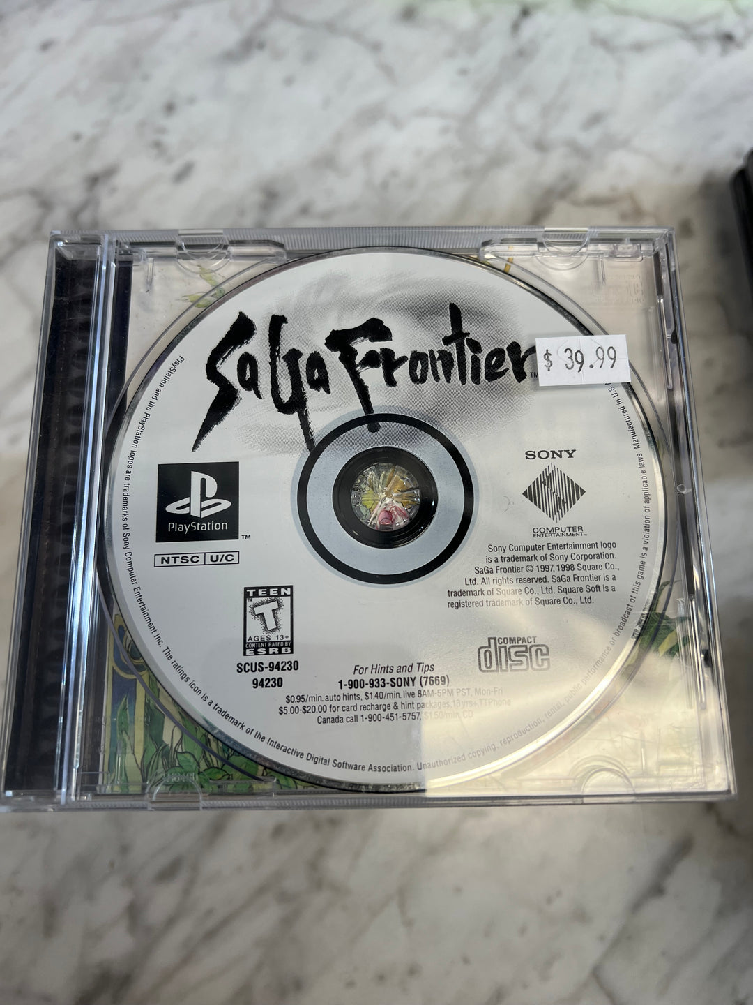 SaGa Frontier - PS1 D53025
