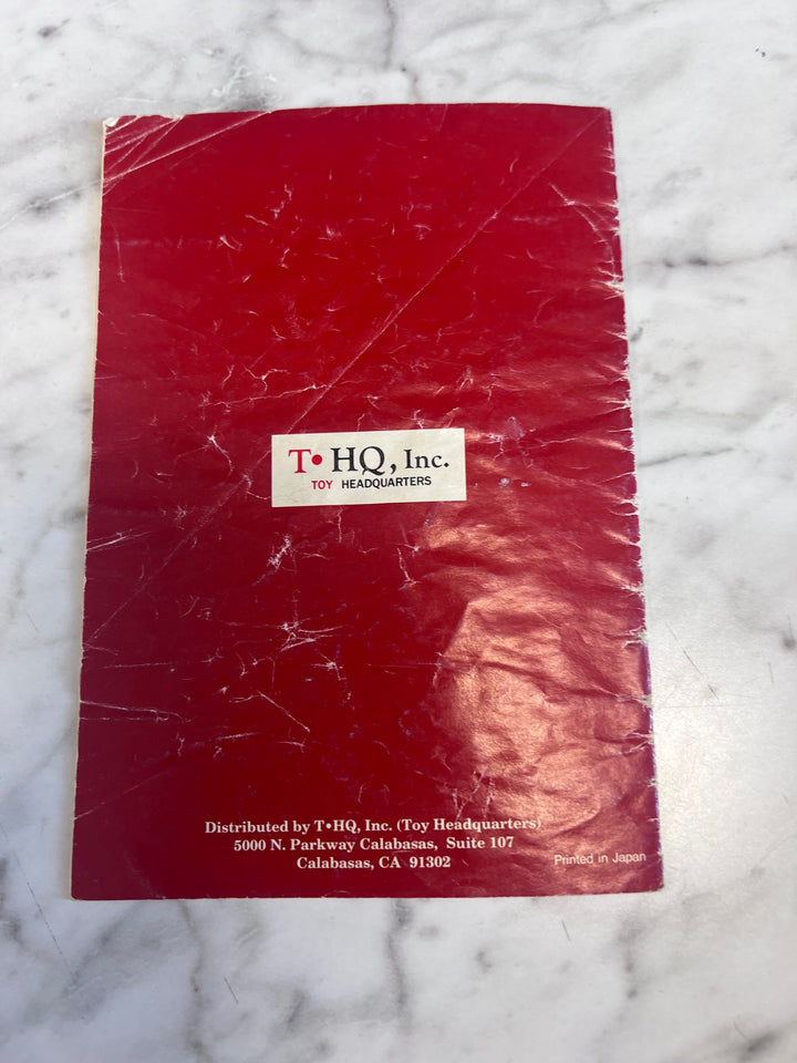 Home Alone SNES Super Nintendo WORN MANUAL ONLY MO82625