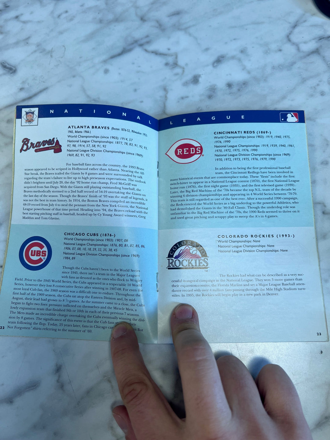 Ken Griffey Jr Major League Baseball SNES Super Nintendo MANUAL ONLY MO82625