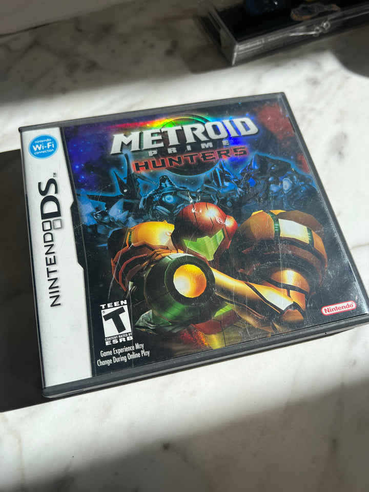 Metroid Prime Hunters Nintendo DS Case and Manual Only