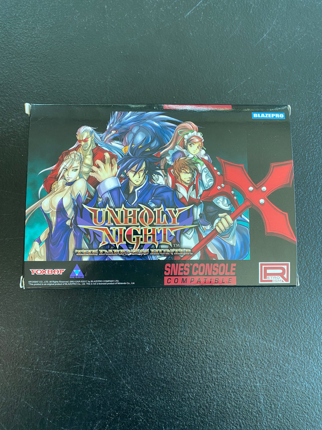 Unholy Night: The Darkness Hunter [Homebrew] - SNES