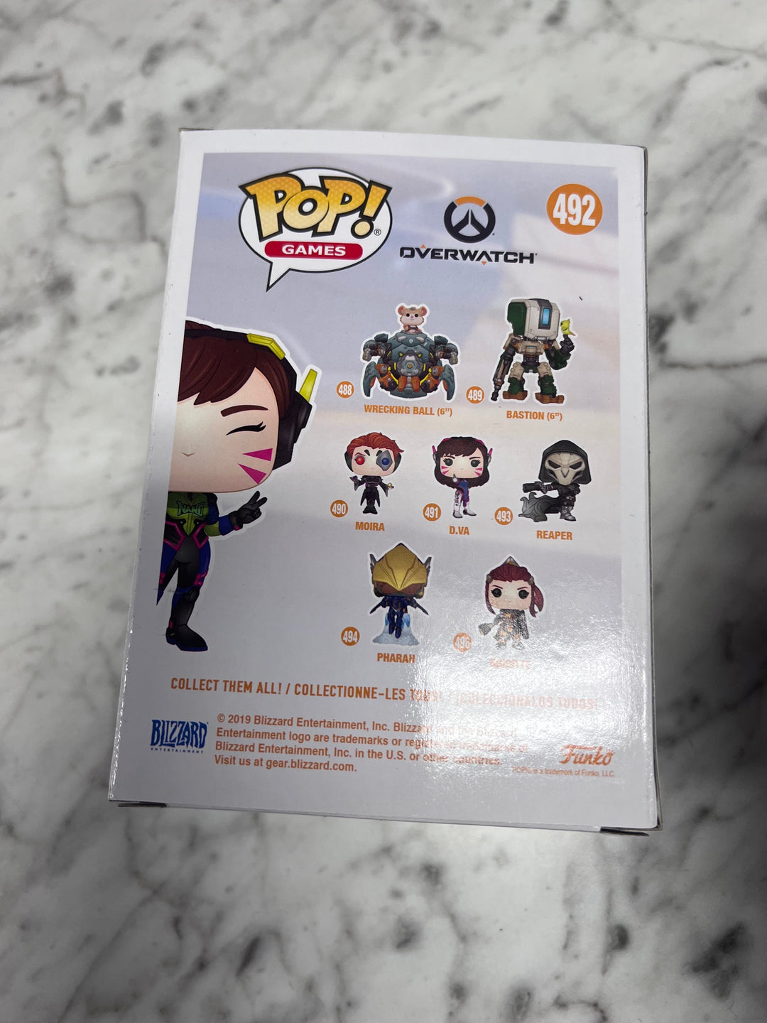Funko Pop! D.Va #492 Overwatch FP121025