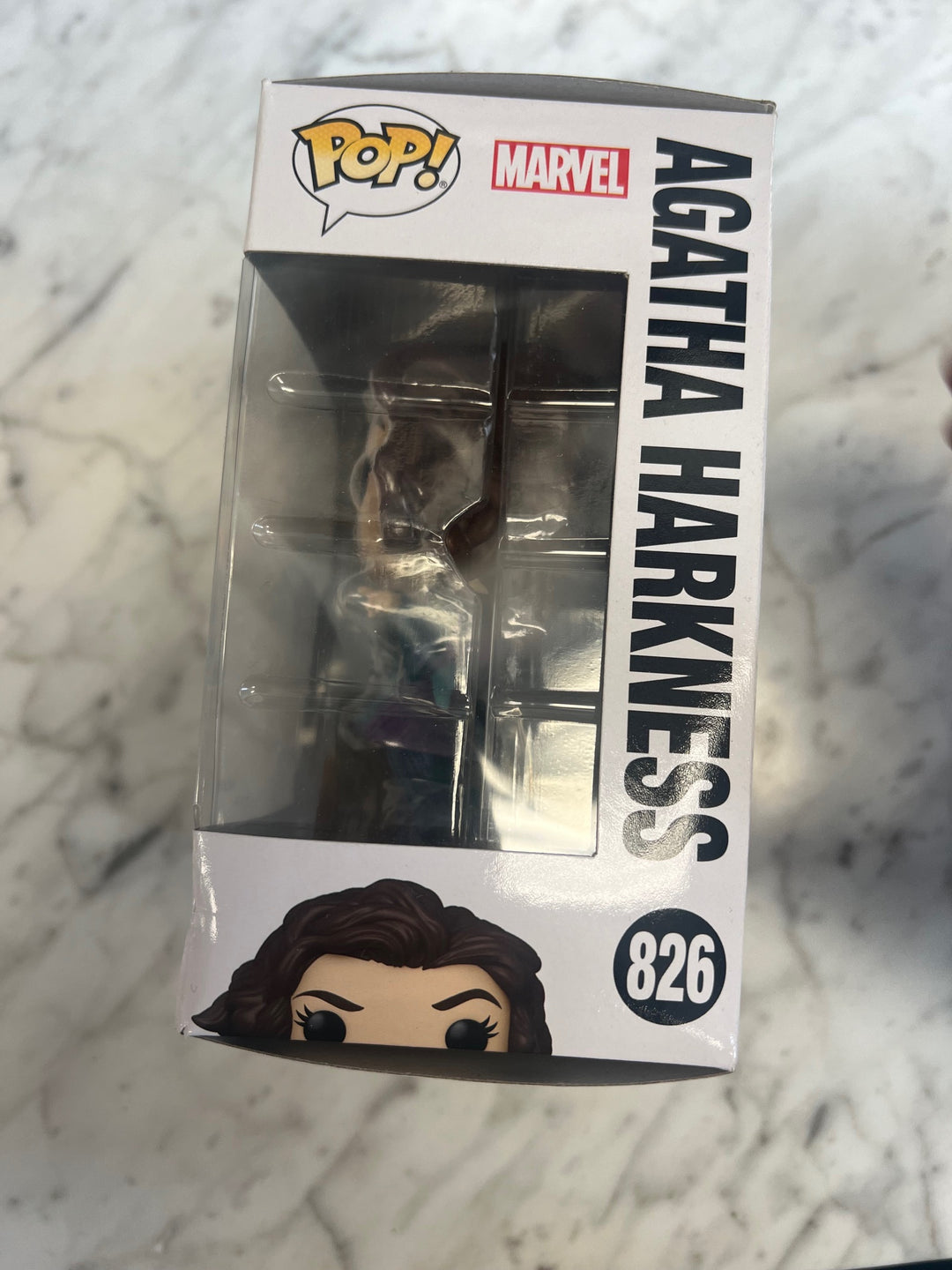 Funko Pop! Vinyl: Marvel - Agatha Harkness #826 Damaged Box FN81324