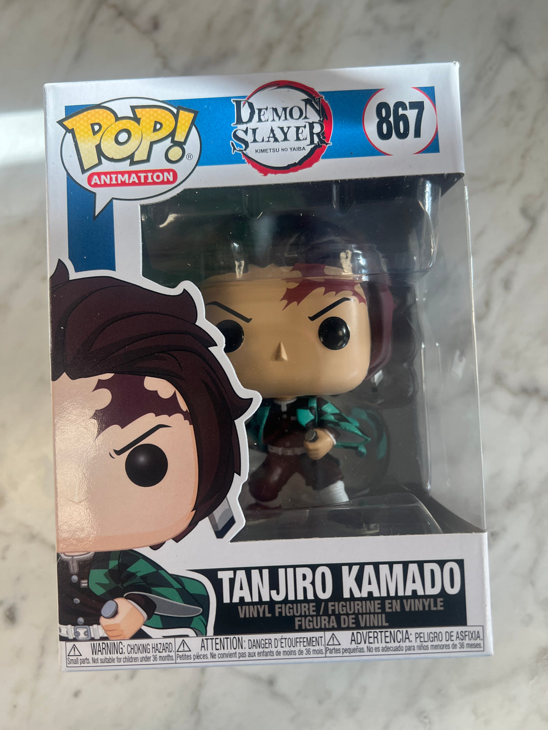 Funko POP! Animation Demon Slayer Tanjiro Kamado #867 FP111124