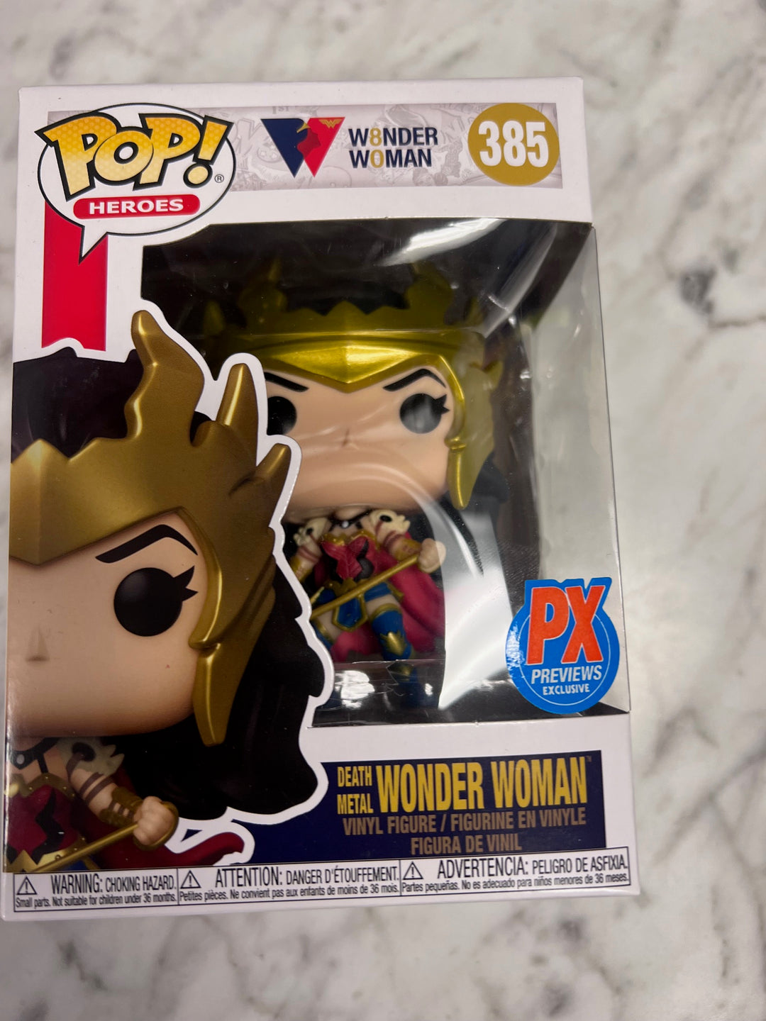 Funko Pop! Heroes Death Metal Wonder Woman #385 FP121025