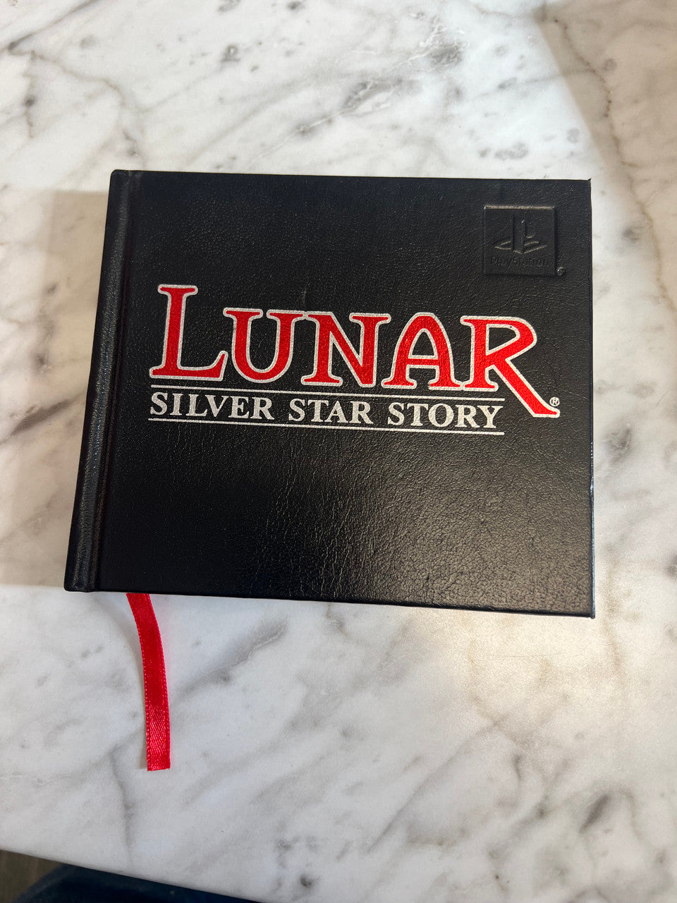 LUNAR SILVER STAR STORY Playstation PS1 Hardcover Book Instruction Manual Only