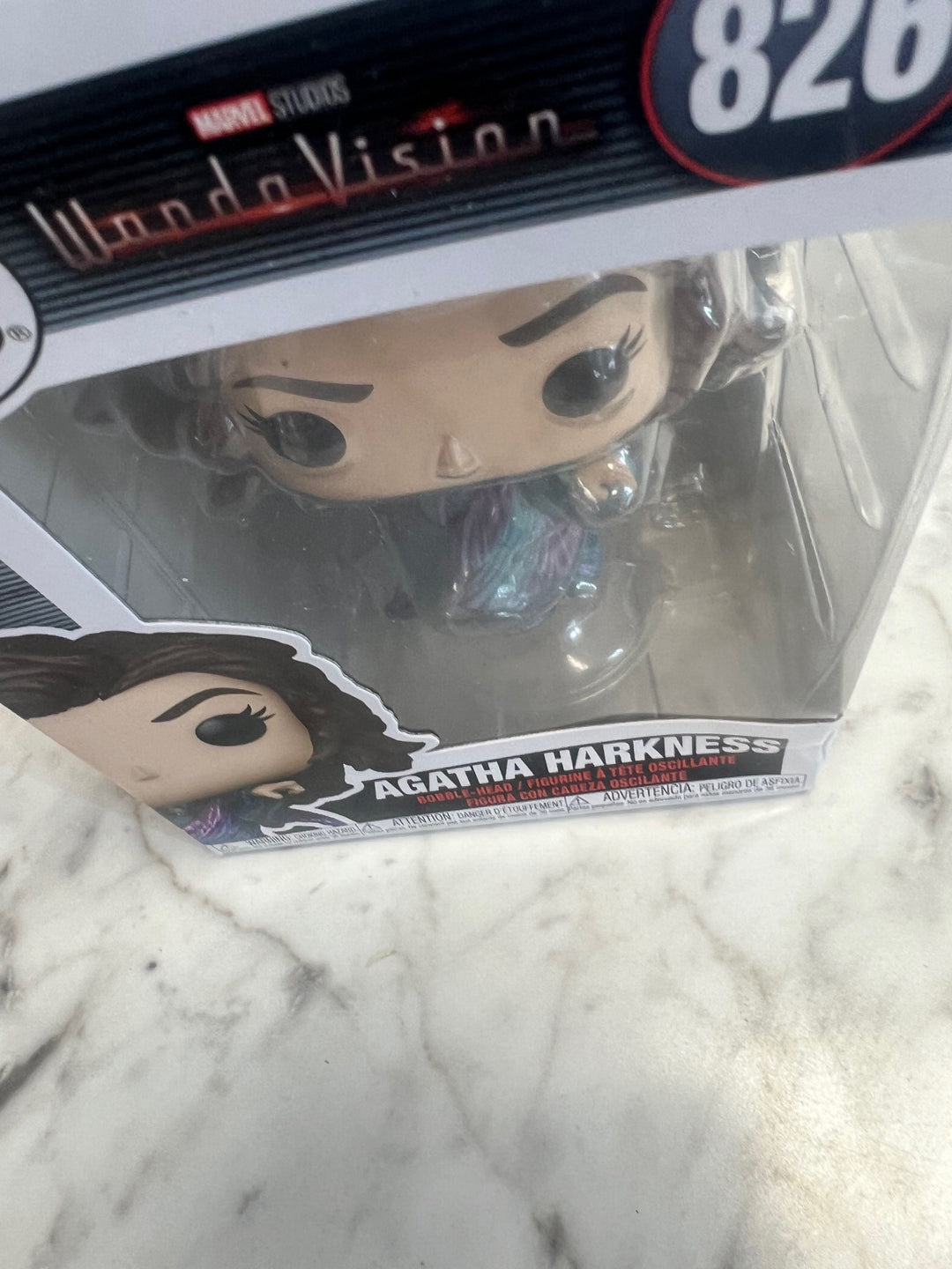 Funko Pop! Vinyl: Marvel - Agatha Harkness #826 Damaged Box FN81324