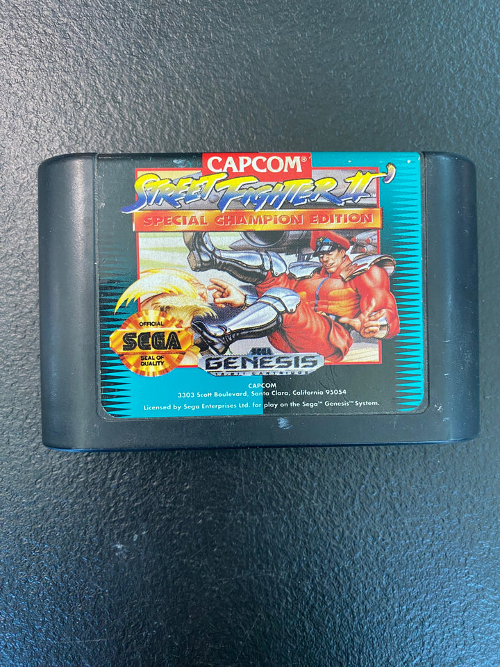 Street Fighter II Special Champion Edition - Sega Genesis G71725