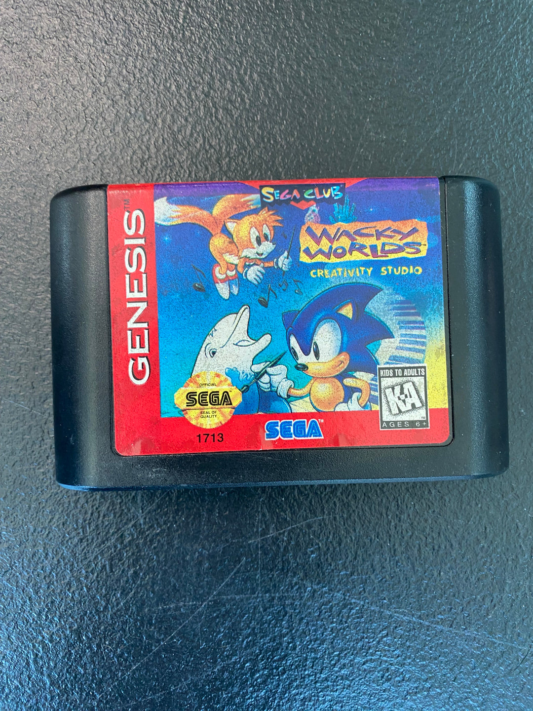 Wacky Worlds Creativity Studio - Sega Genesis