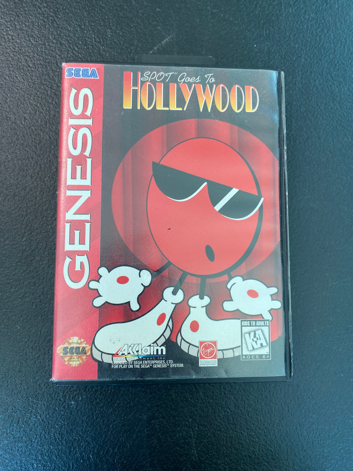 Spot Goes To Hollywood - Sega Genesis SD9898
