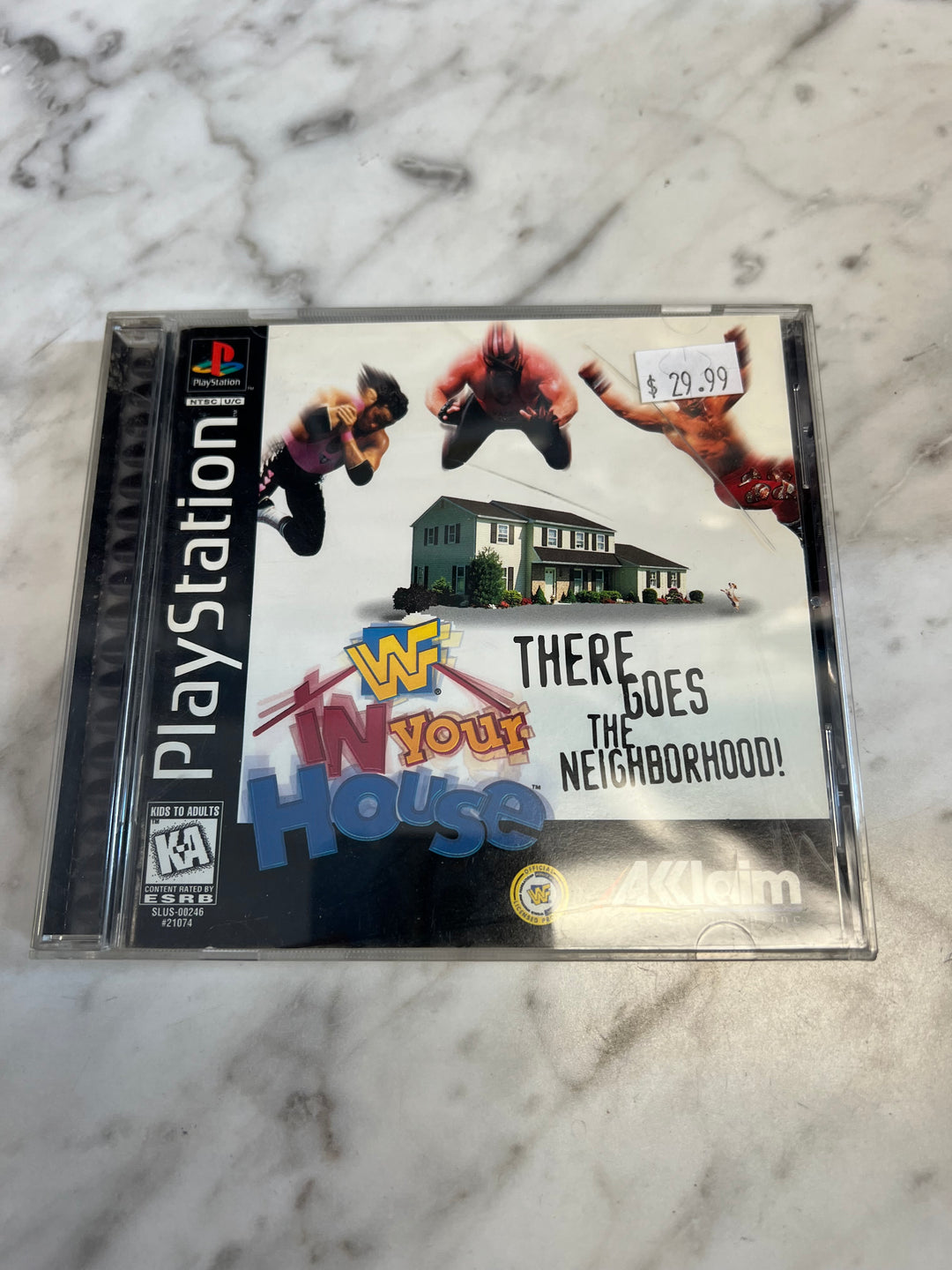 WWE In Your House - PS1 D53025