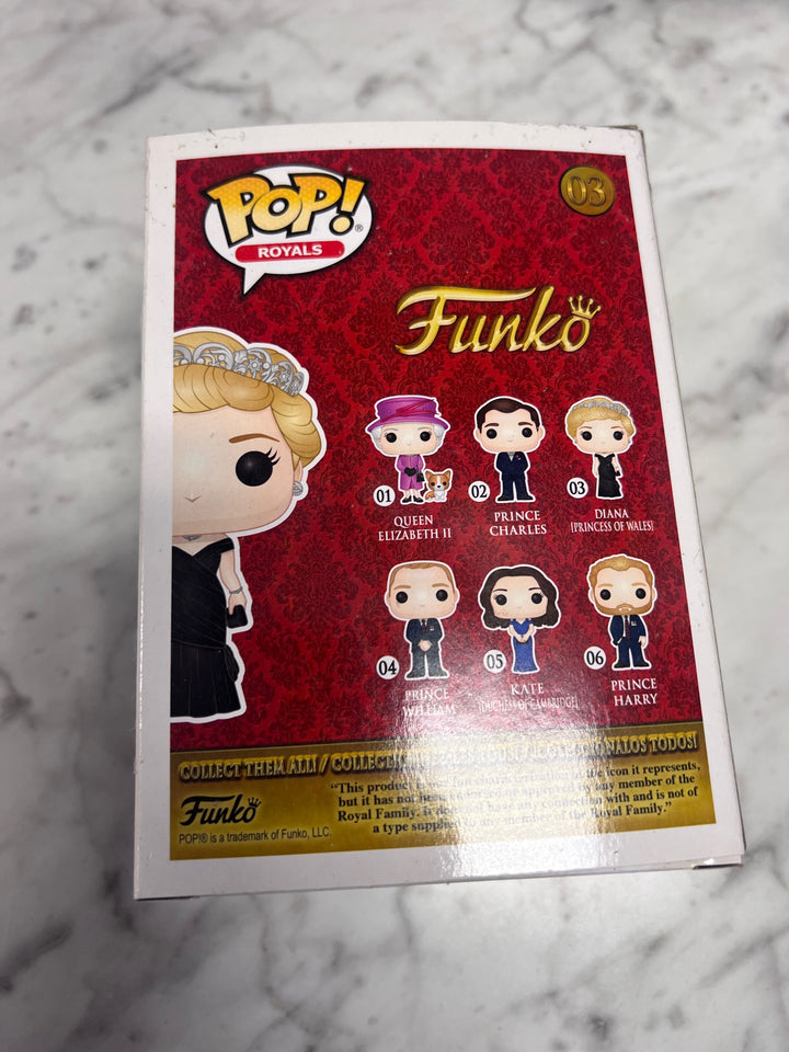 Funko Pop! Royals Diana Princess of Wales #03 FP121025