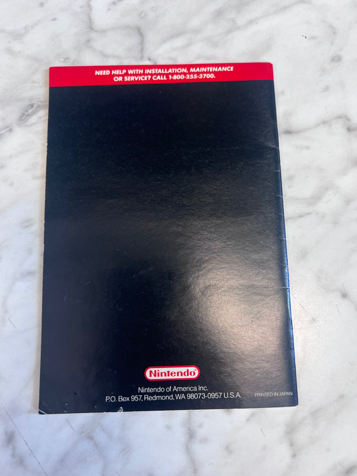 Super Mario World SNES Super Nintendo MANUAL ONLY SNS-MW-USA-2   MO82625