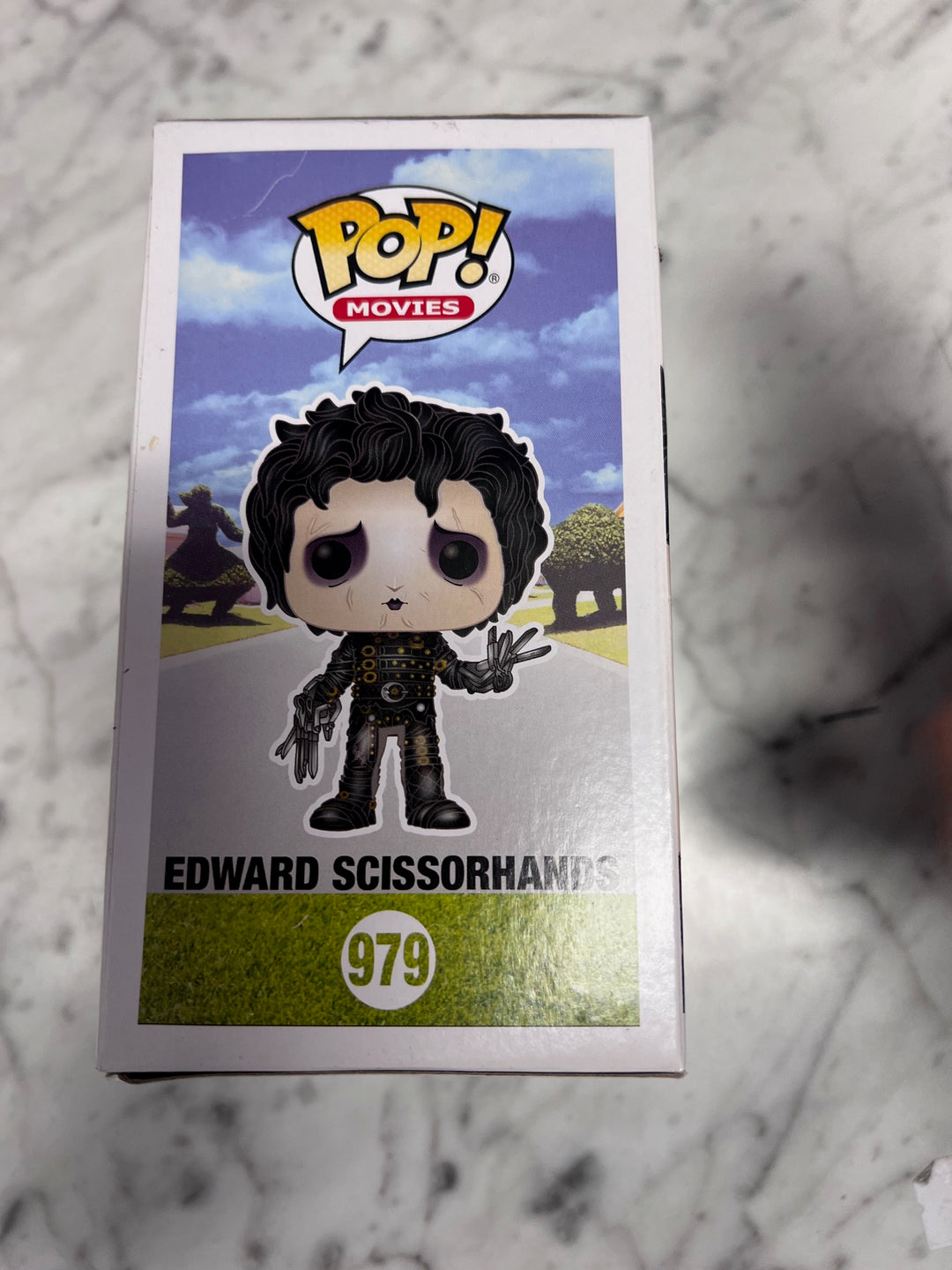 Funko Pop! Movies Edward Scissorhands #979 Crushed Corner FP121025