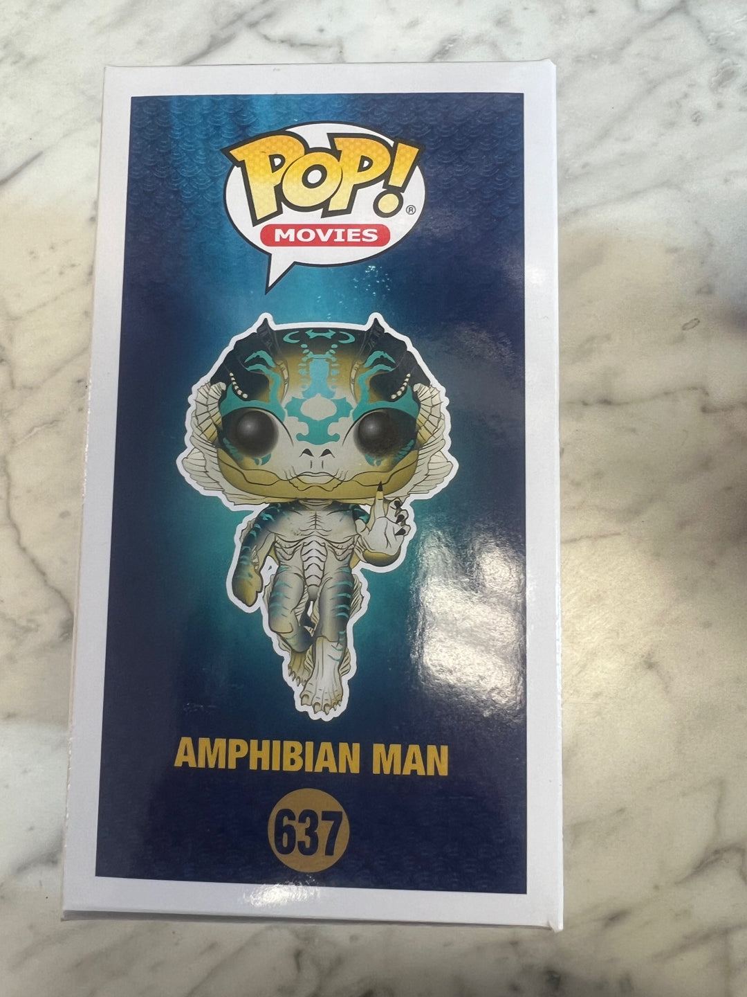 FUNKO POP MOVIES THE SHAPE OF WATER AMPHIBIAN MAN 637 FN81324