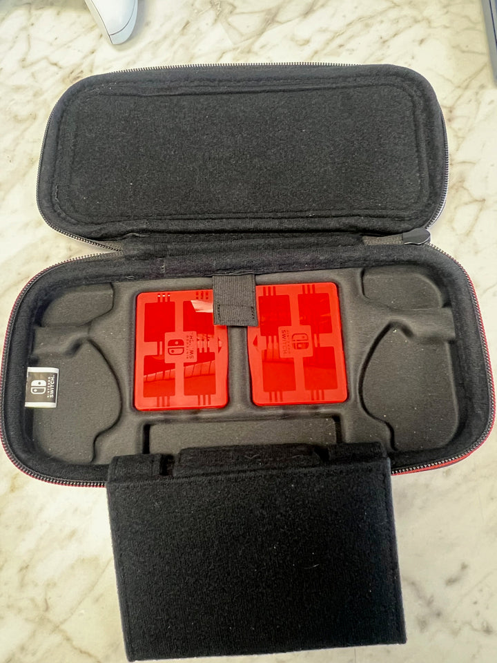 Nintendo Switch Mario Kart Theme Official Nintendo Soft Carry Case Black CC31925