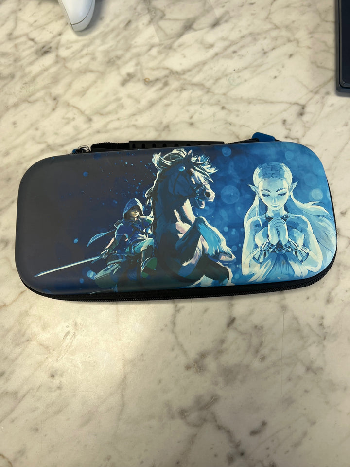 Nintendo Switch Zelda Theme Official Nintendo Soft Carry Case Blue  CC31925