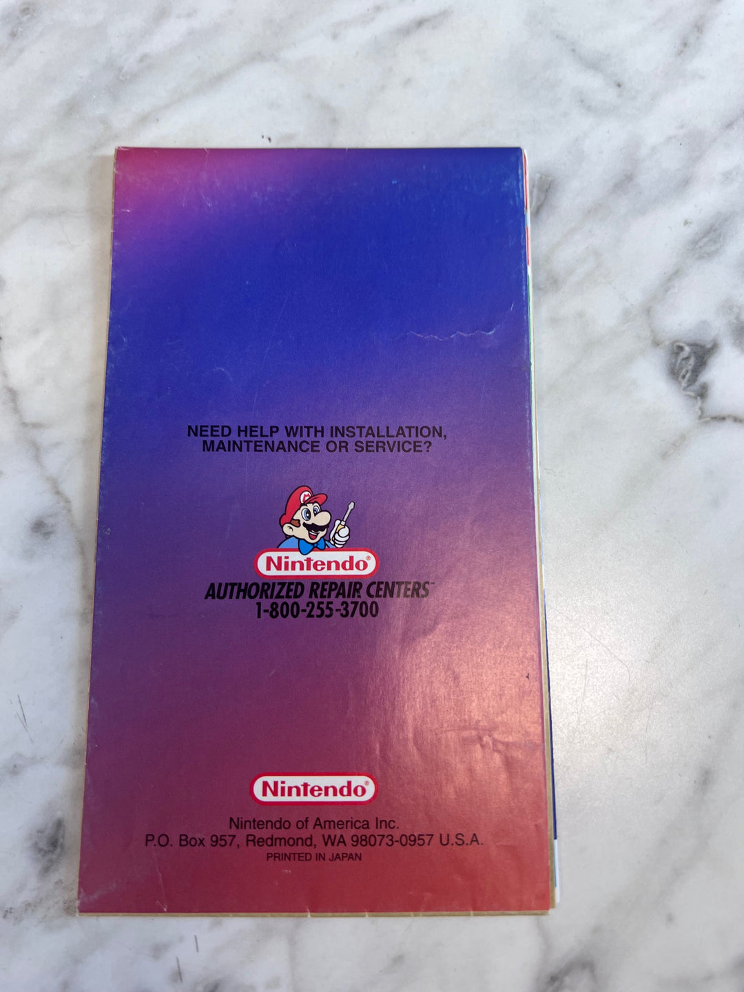 Cruis'n USA Nintendo 64 N64 MANUAL ONLY  MO82625