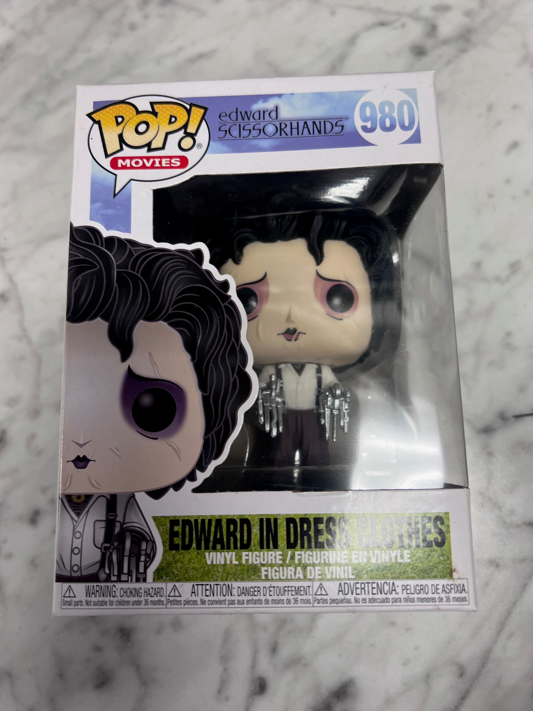 Funko Pop! Movies Edward Scissorhands in Dress Clothes #980 FP121025