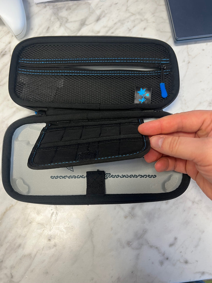 Nintendo Switch Zelda Theme Official Nintendo Soft Carry Case Blue  CC31925