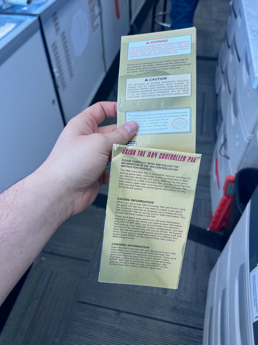 Cruis'n USA Nintendo 64 N64 MANUAL ONLY  MO82625