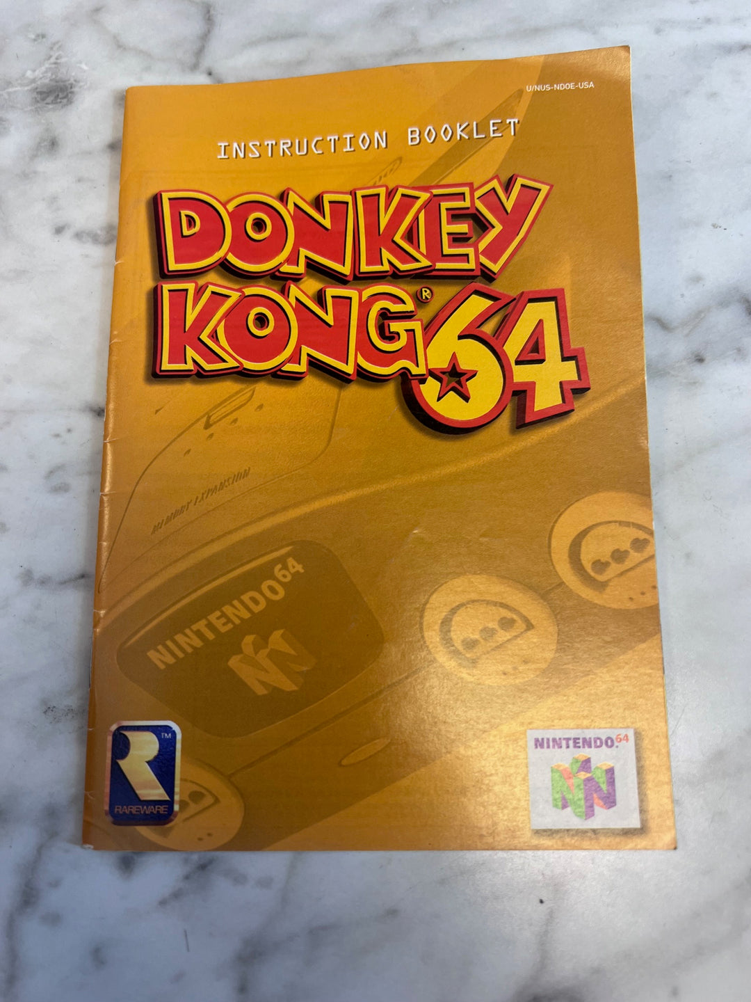 Donkey Kong 64 Nintendo 64 N64 MANUAL ONLY  MO82625
