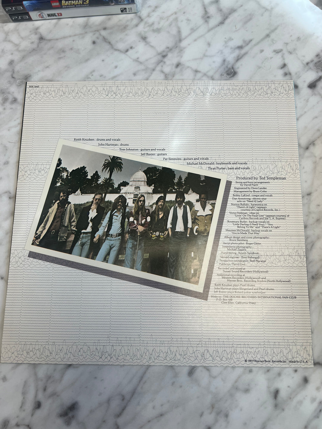 Doobie Brothers, The - Livin' on the Fault Line Vinyl Record