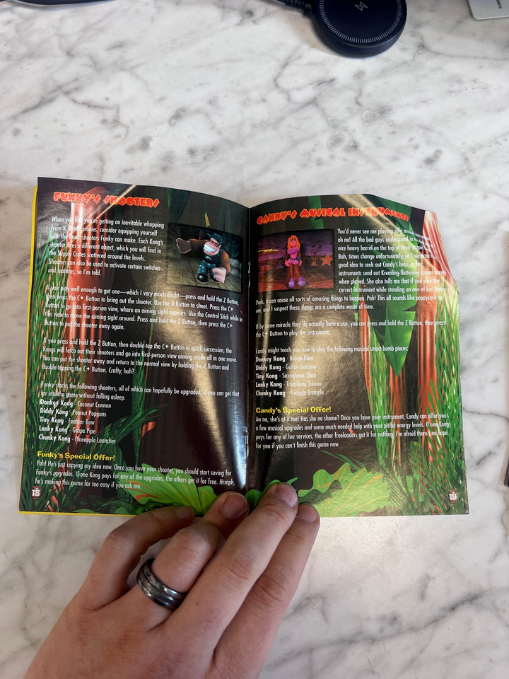 Donkey Kong 64 Nintendo 64 N64 MANUAL ONLY  MO82625