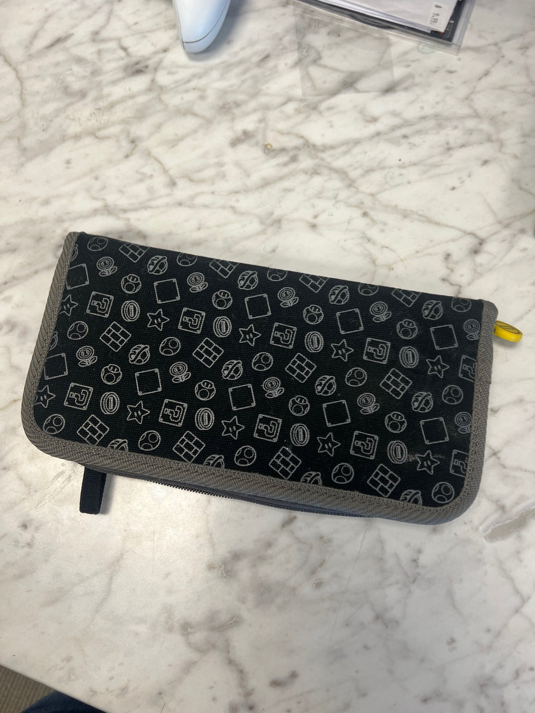 Nintendo Switch Mario Theme Official Nintendo Soft Carry Case Black    CC31925