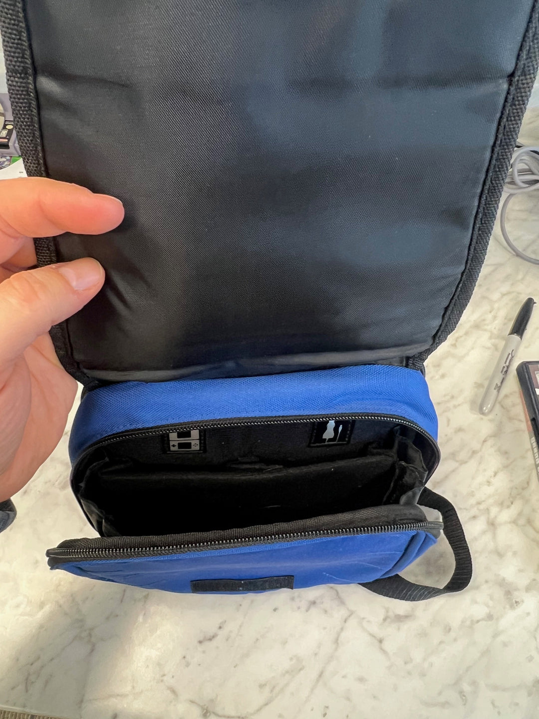 Official Nintendo DS Soft Carry Case Blue   CC31925