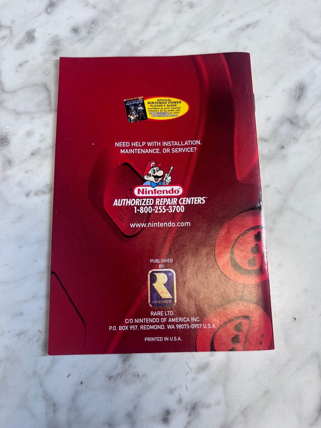 Jet Force Gemini Nintendo 64 N64 MANUAL ONLY MO82625