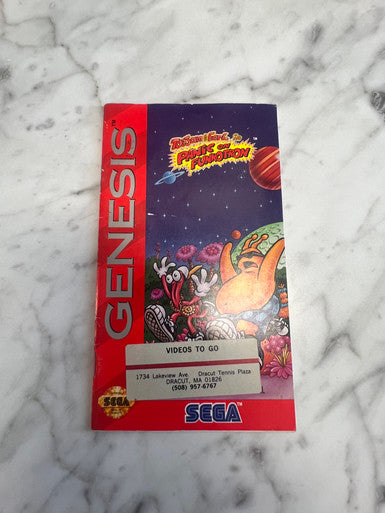 Sega Genesis Manual ONLY ToeJam & Earl in Panic on Funkotron Genesis