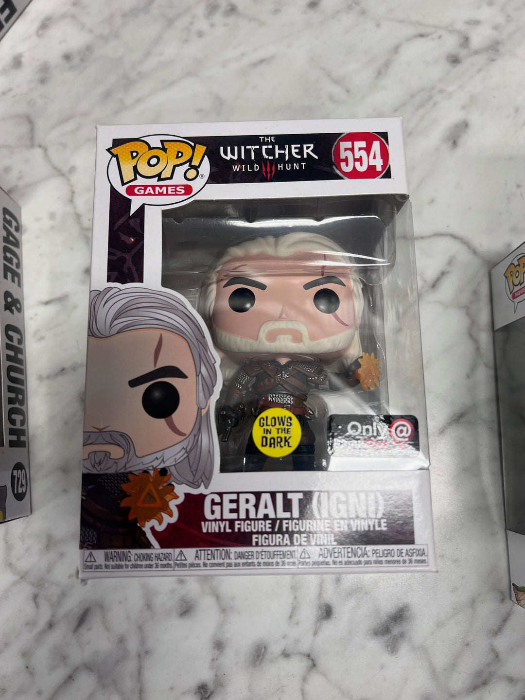 Funko Pop! Games Geralt (Igni) 