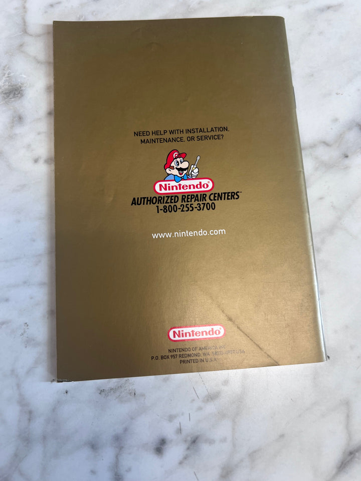 Legend of Zelda Ocarina of Time Nintendo 64 N64 MANUAL ONLY MO82625