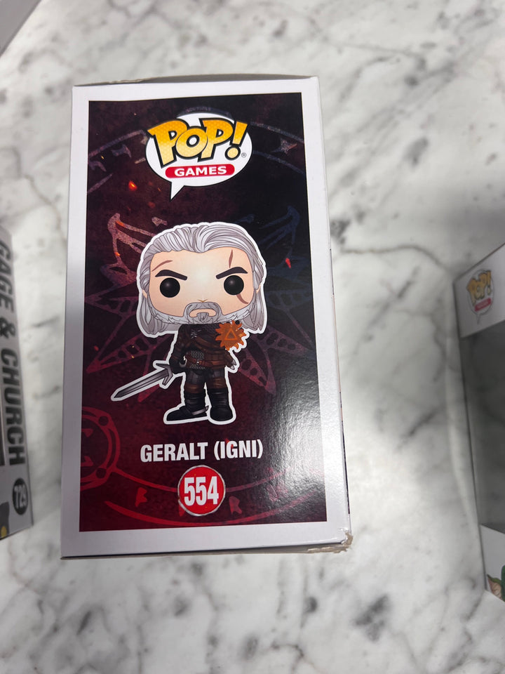 Funko Pop! Games Geralt (Igni) 