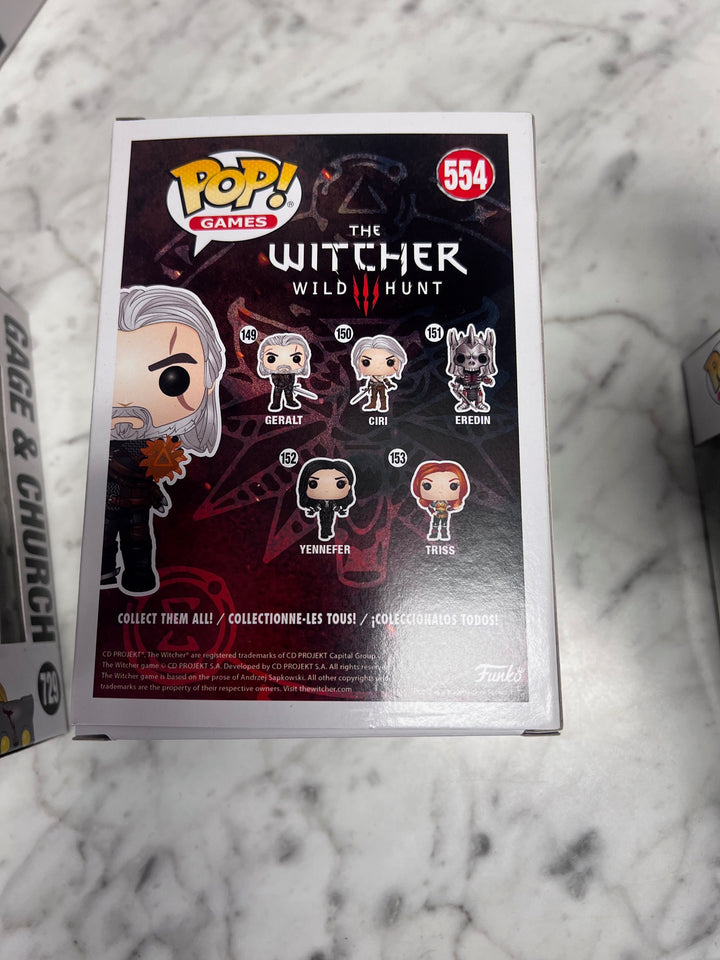 Funko Pop! Games Geralt (Igni) 
