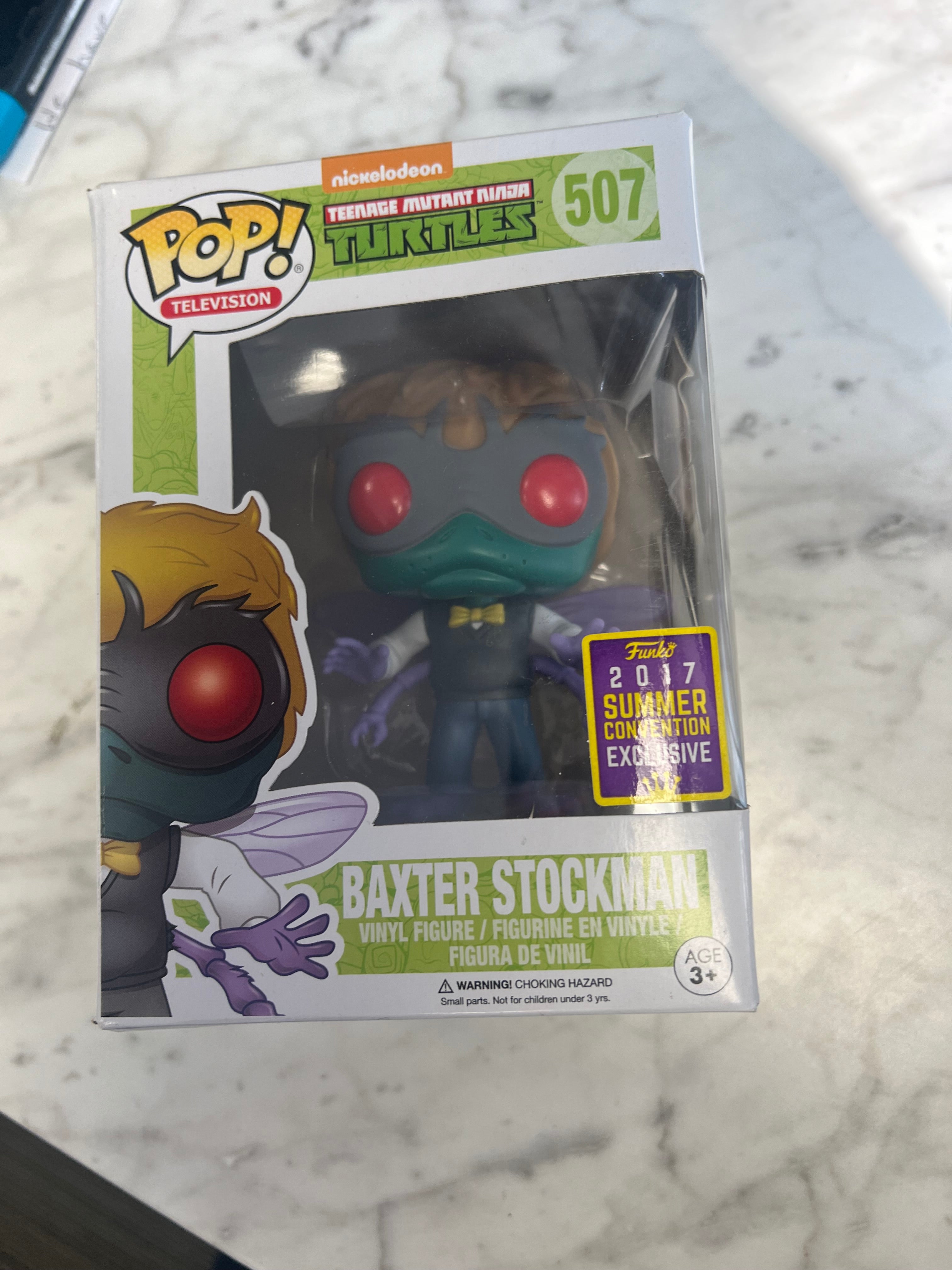 FUNKO POP! TMNT BAXTER STOCKMAN #507 SUMMER CONVENTION