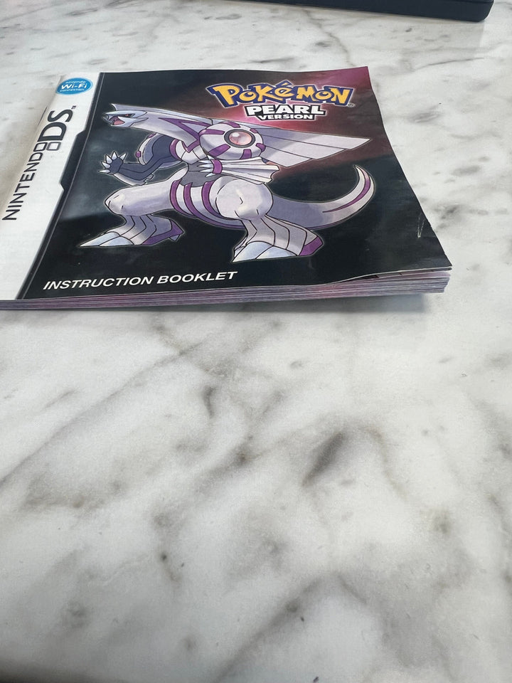 Pokemon Pearl Version manual only Nintendo DS