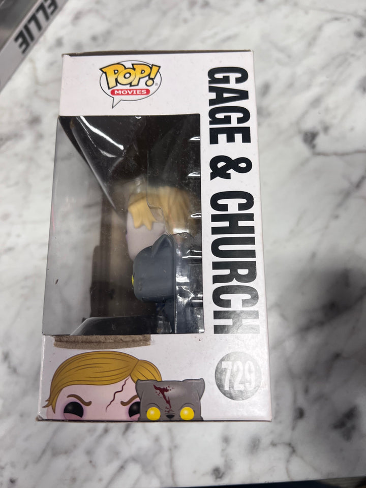 Funko Pop! Movies Gage & Church #729 Pet Sematary Small Tear Right Side FP121025