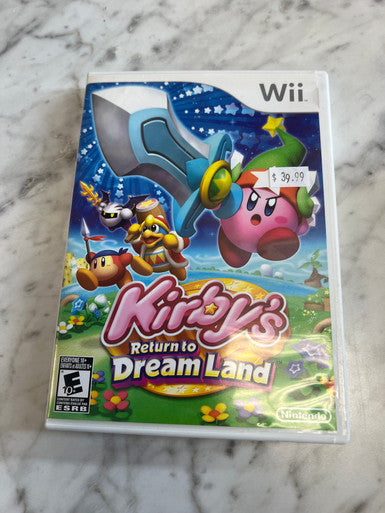 Kirby's Return To Dream Land Nintendo Wii Case only