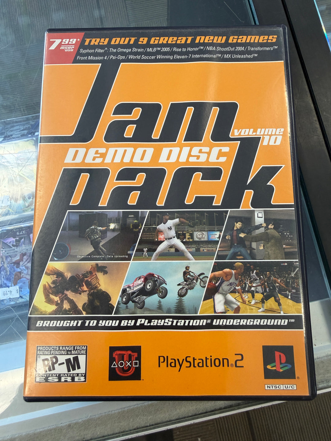 Playstation Jam Pack Vol 10 PS2 Demo Disc DI71126