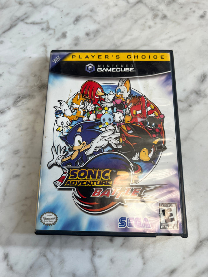 Sonic Adventure 2 Battle Nintendo Gamecube Case and manual only