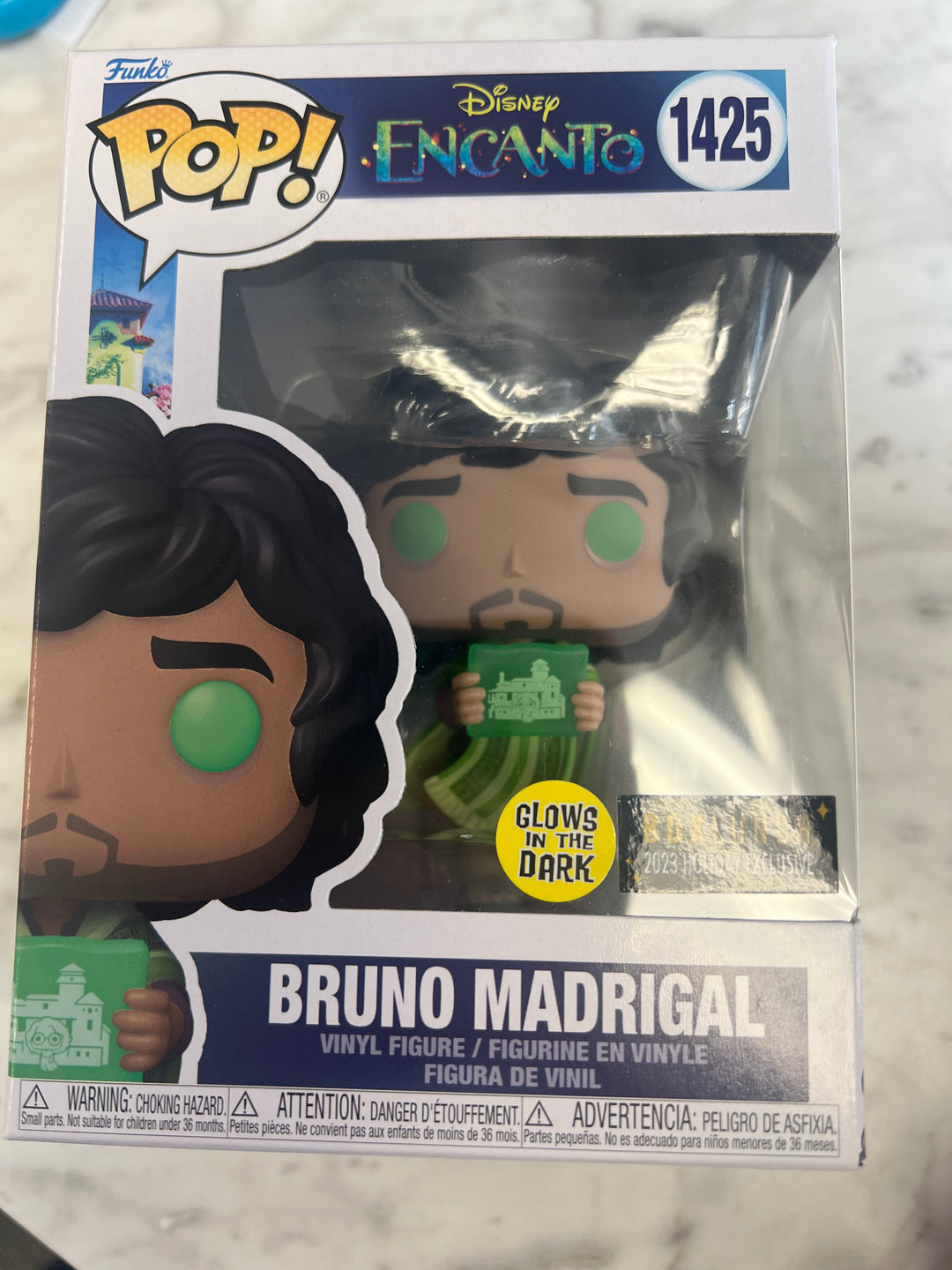 Funko Pop! Bruno Madrigal #1425 - Glow in the Dark GITD - 2023 Holiday Box Lunch FN81324