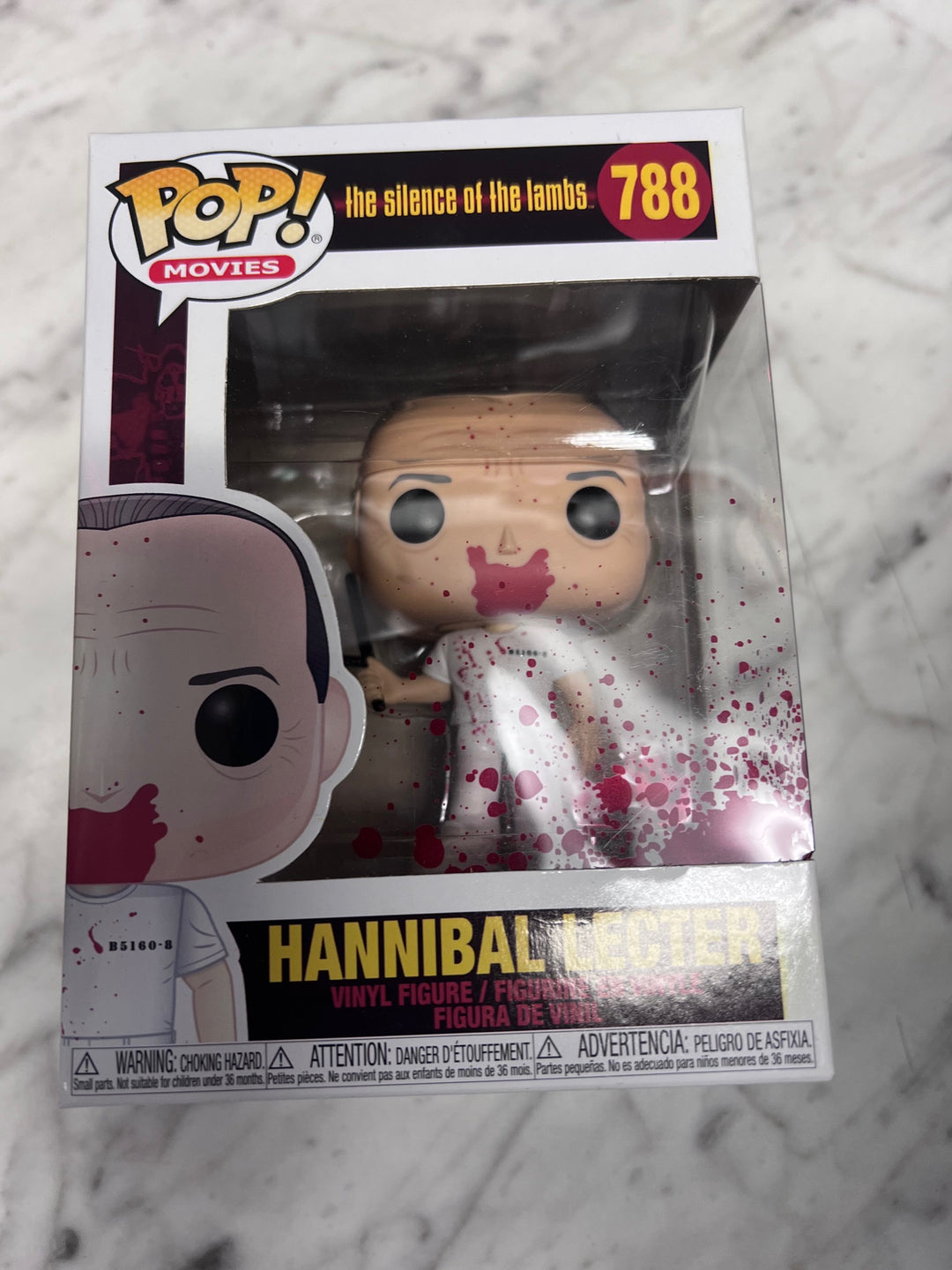 Funko Pop! Movies Hannibal Lecter #788 Silence of the Lambs Bloody  FP121025