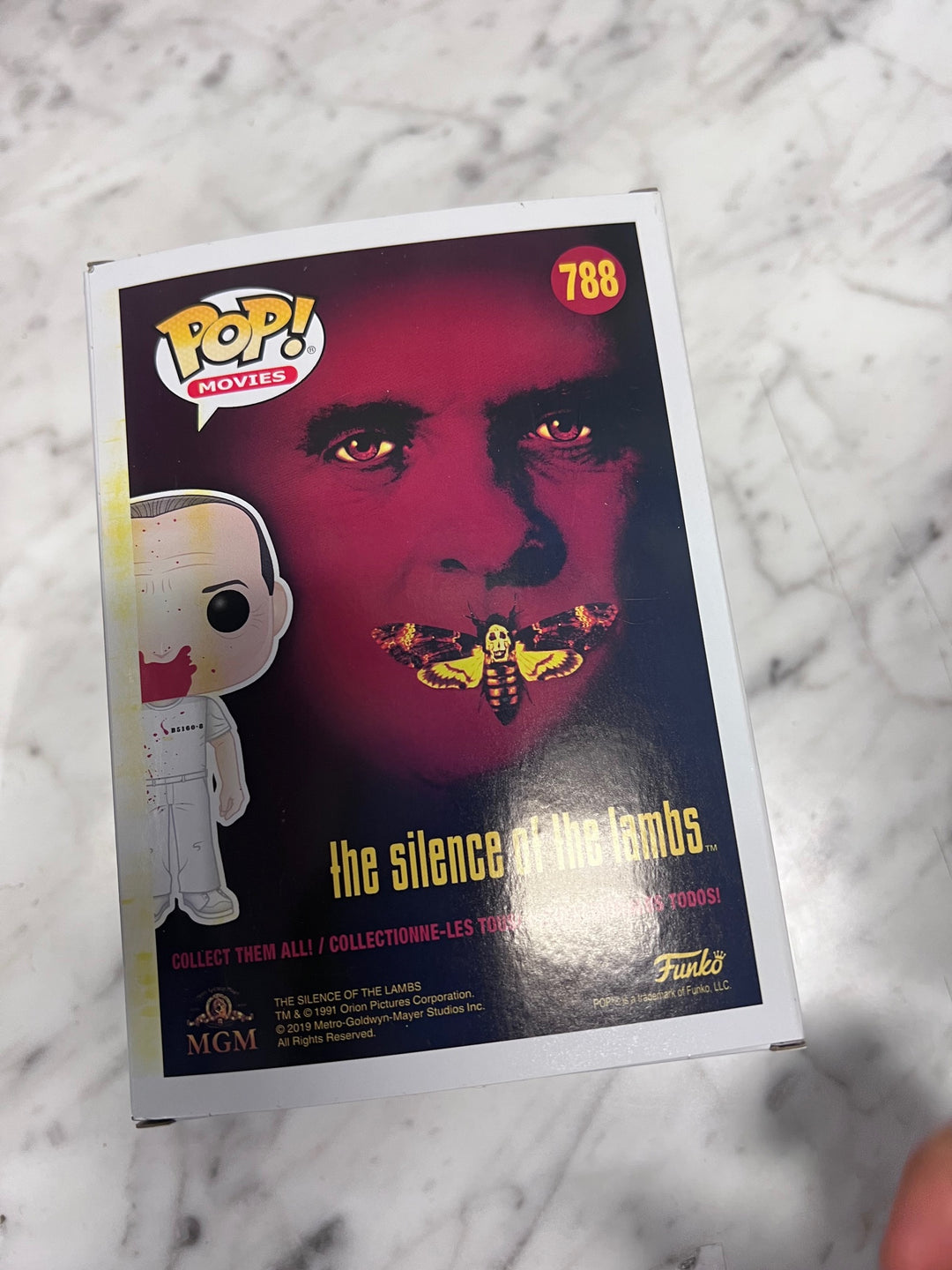 Funko Pop! Movies Hannibal Lecter #788 Silence of the Lambs Bloody  FP121025