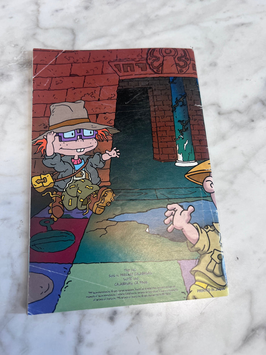 Rugrats Scavenger Hunt Nintendo 64 N64 MANUAL ONLY MO82625
