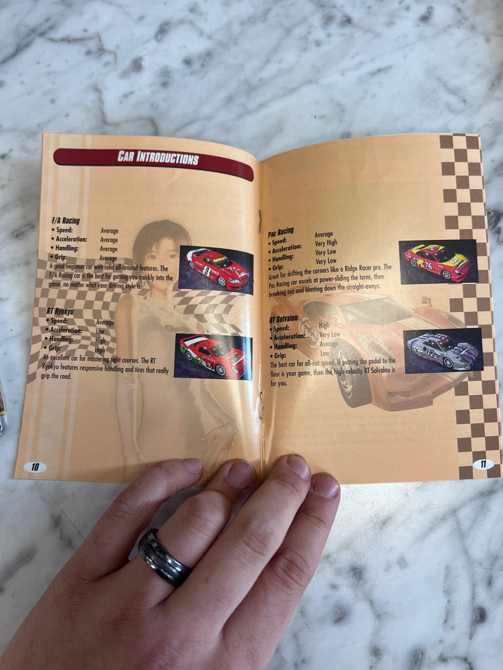 Ridge Racer 64 Nintendo 64 N64 MANUAL ONLY MO82625