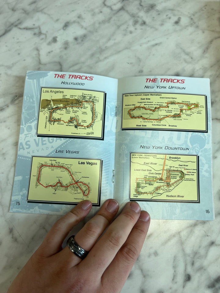 Rush 2 Extreme Racing USA Nintendo 64 N64 MANUAL ONLY MO82625