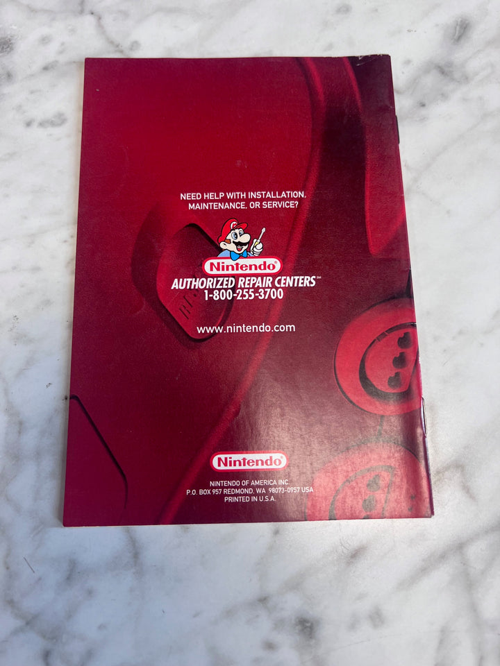 Super Smash Bros USA Nintendo 64 N64 MANUAL ONLY MO82625