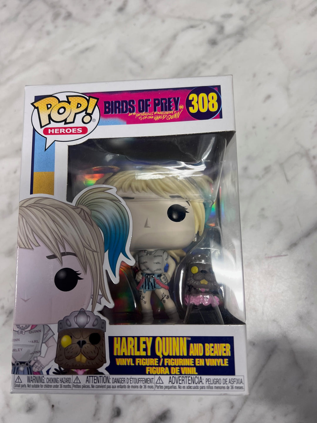 Funko Pop! Movies Harley Quinn & Beaver #308 Birds of Prey  FP121025